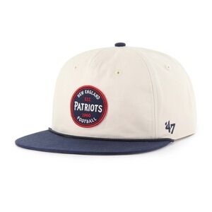 Men's '47 Natural New England Patriots Payson Captain Adjustable Hat